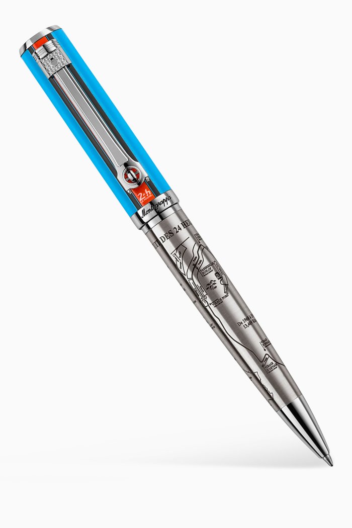

24h Le Mans Open Edition Ballpoint Pen in Stainless Steel, Multicolour