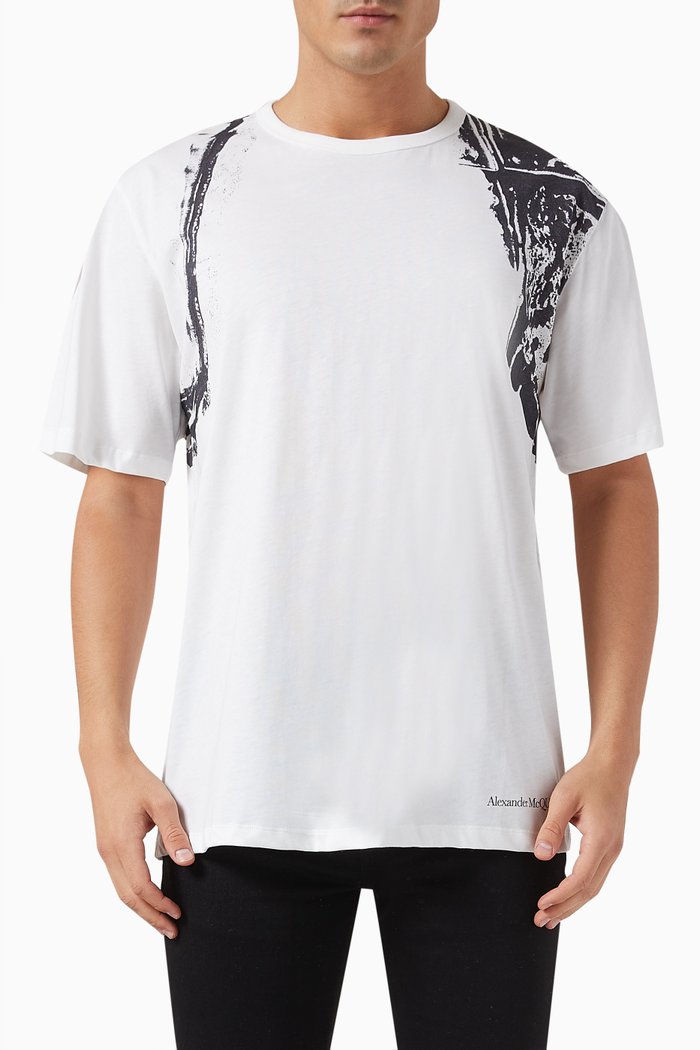 

Fold Harness T-shirt in Organic Cotton-jersey, Multicolour