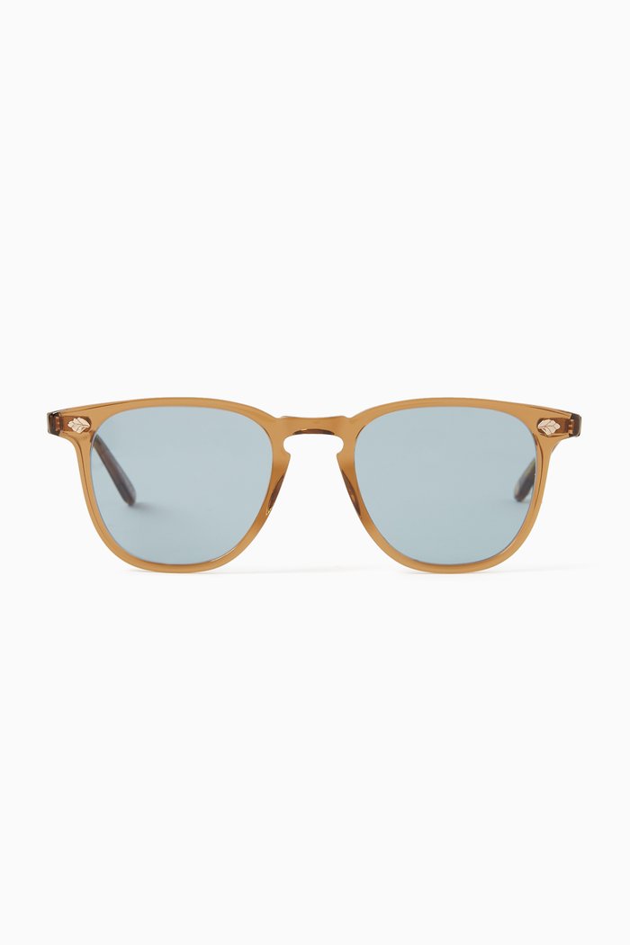 Brooks II Sun Sunglasses in Acetate, Yellow