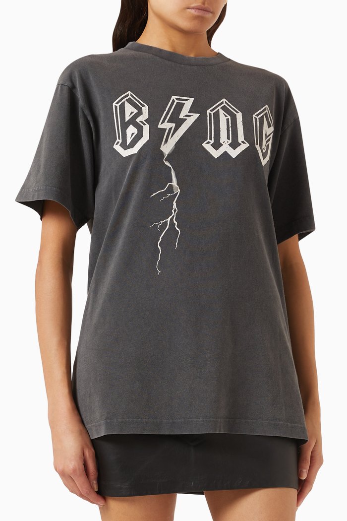 

Bing Bolt T-shirt in Cotton-jersey, Black