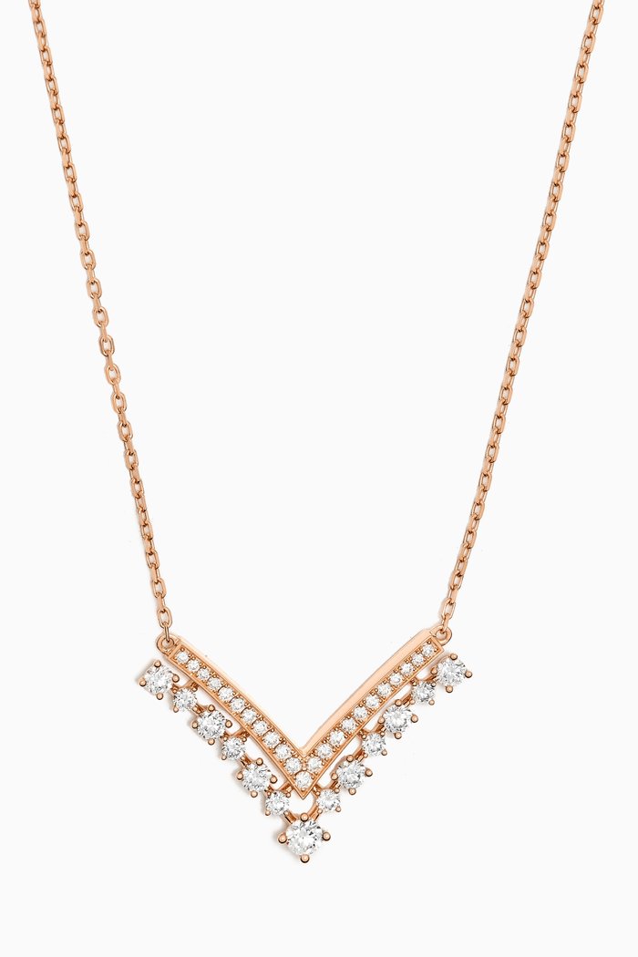 

Stella Diamond Pendant Necklace in 18kt Rose Gold