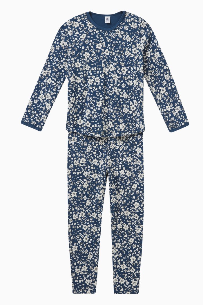 

Floral-print Pyjama Set in Cotton, Multicolour