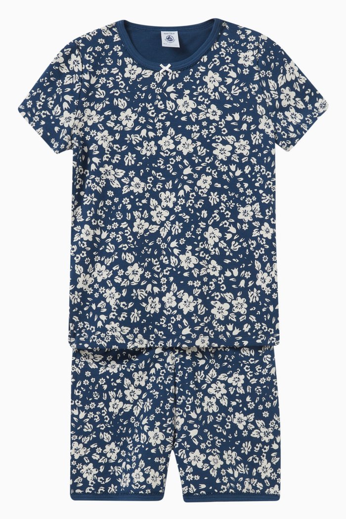 

Floral-print Pyjama Set in Cotton, Multicolour