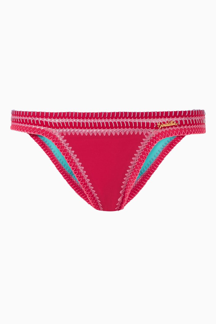 

Cosmopolitan Bikini Briefs in Lycra, Red