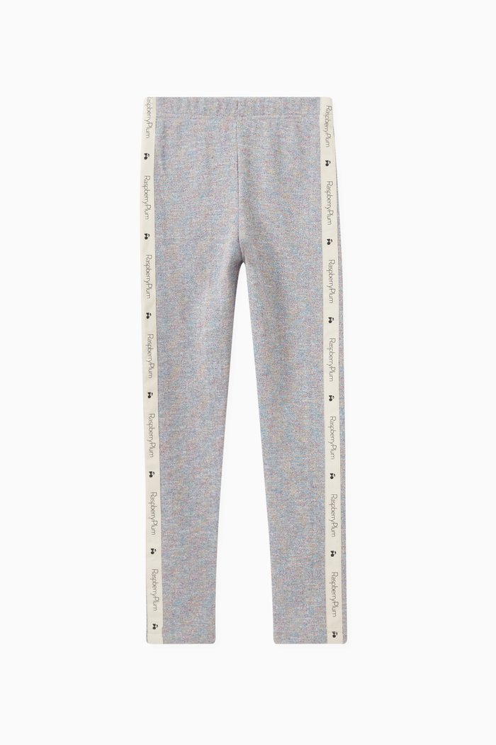 

Camille Leggings in Lurex Jersey, Grey