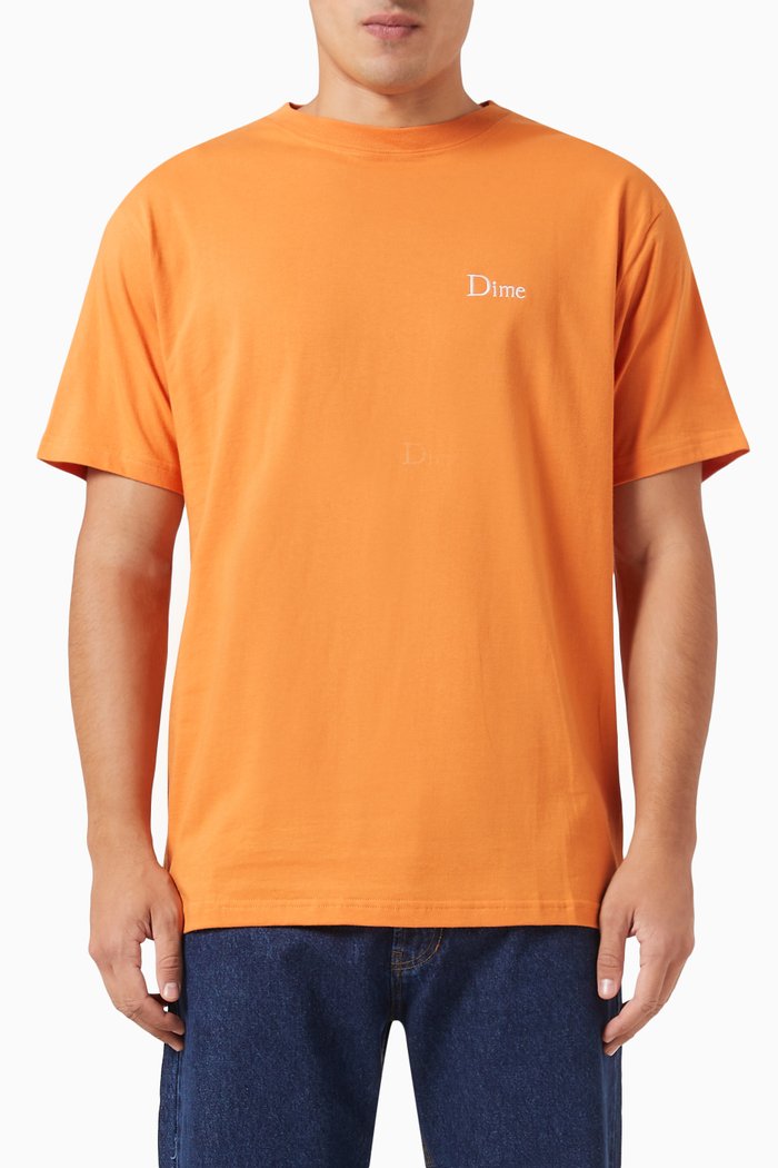 

Logo T-Shirt in Cotton Jersey, Orange