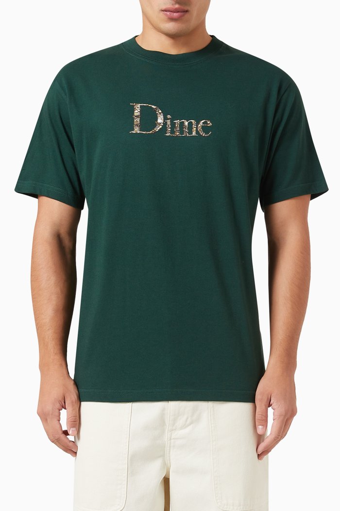 Classic Xeno T-Shirt in Cotton Jersey, Green