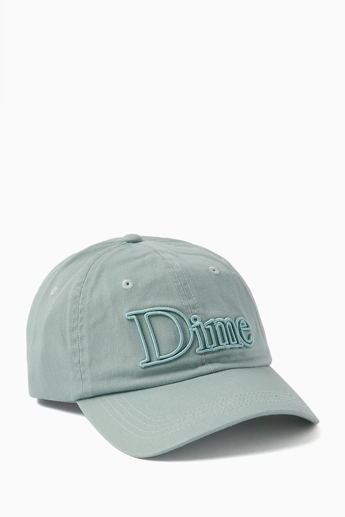 

Classic 3D Logo Cap in Cotton Twill, Green