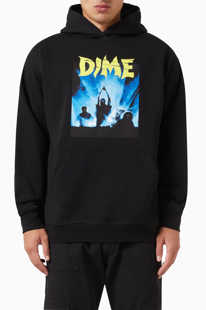 

Speed Demons Hoodie in Fleece, Black