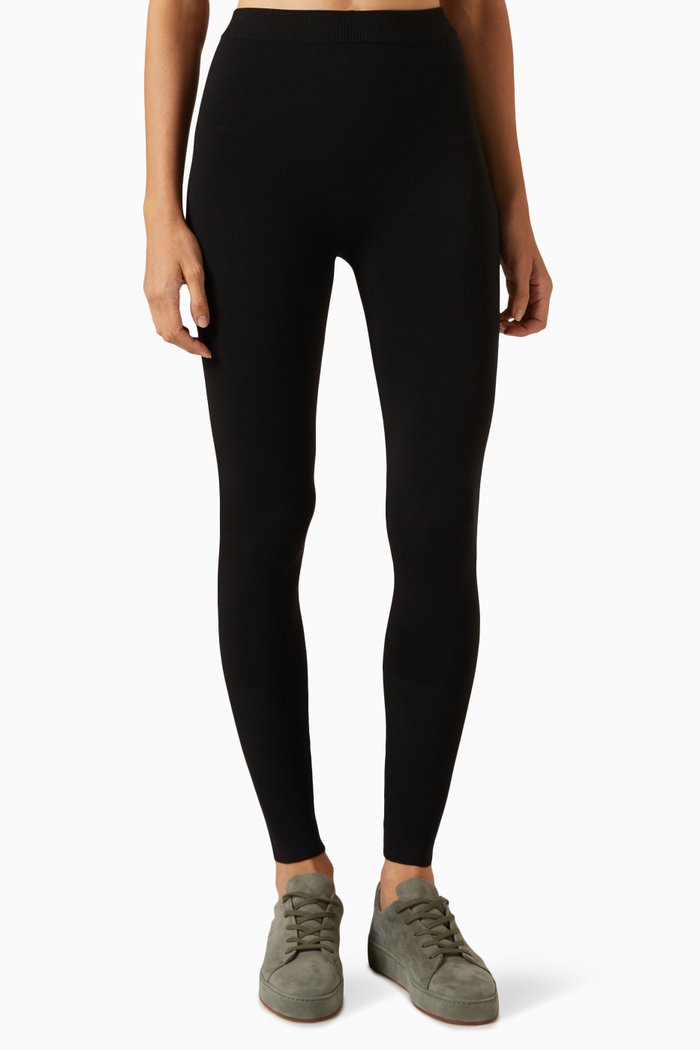 

Dream Leggings in Stretch-wool, Black