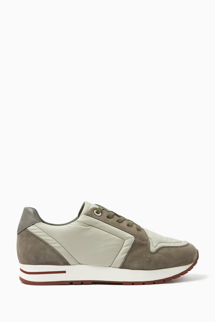 

My Wind Sneakers in Stretch Technical Fabric, Multicolour