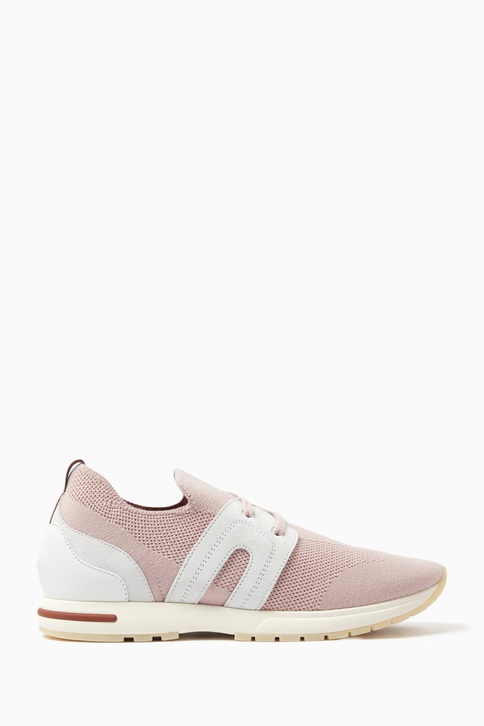 

360 Lp Lady Flexy Walk Sneakers in Wish® Virgin Wool, Pink
