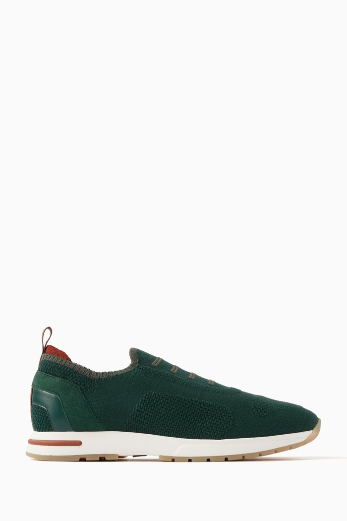 

360 LP Flexi Sneakers in Wish® Virgin Wool, Green