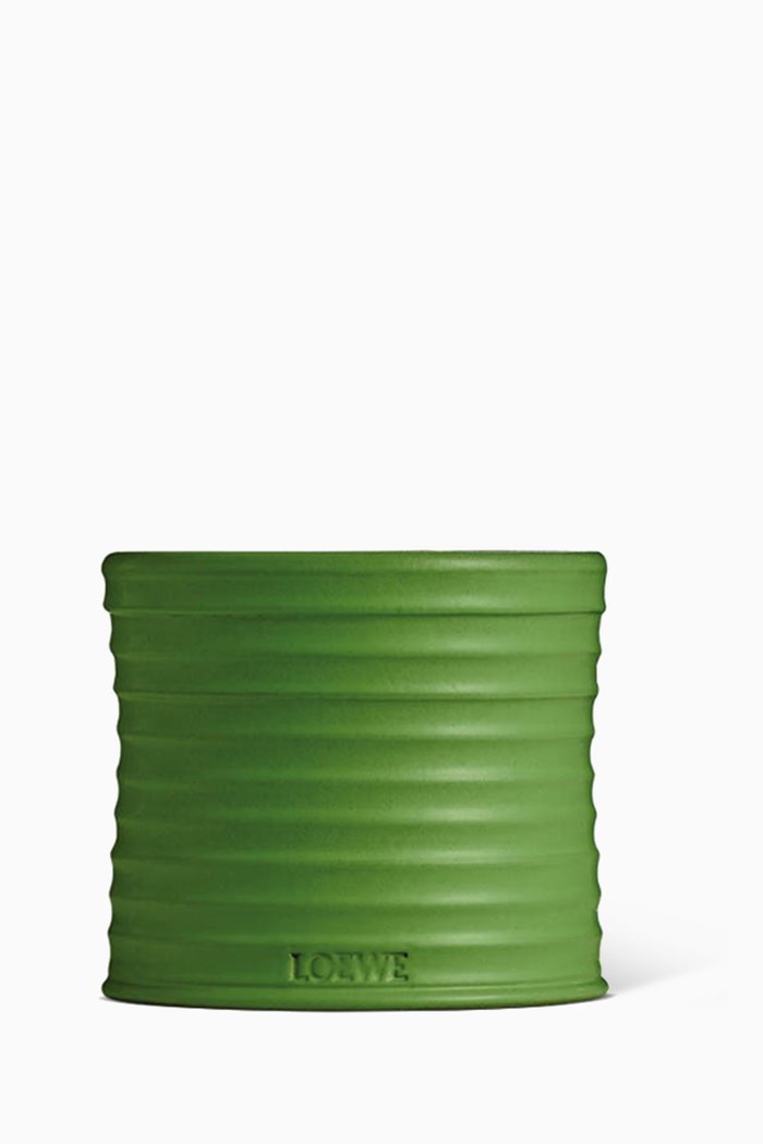 

Medium Green Luscious Pea Candle, 610g, Colourless
