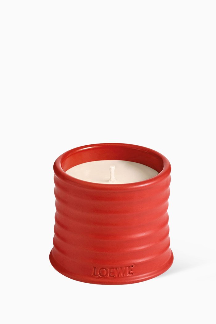 Small Tomato Leaves Scented Candle, 170g, Colourless