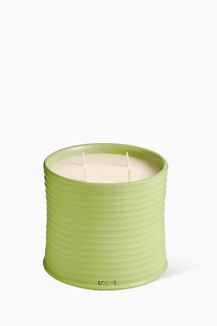 Large Cucumber Scented Candle, 2120g, Colourless