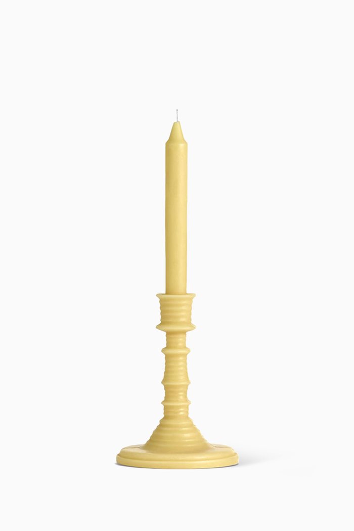 

Honeysuckle Wax Candleholder, 340g, Colourless