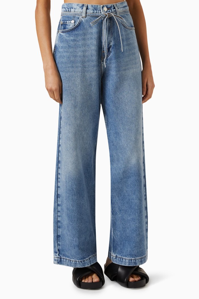 

Elijah Low-waist Jeans in Denim, Blue