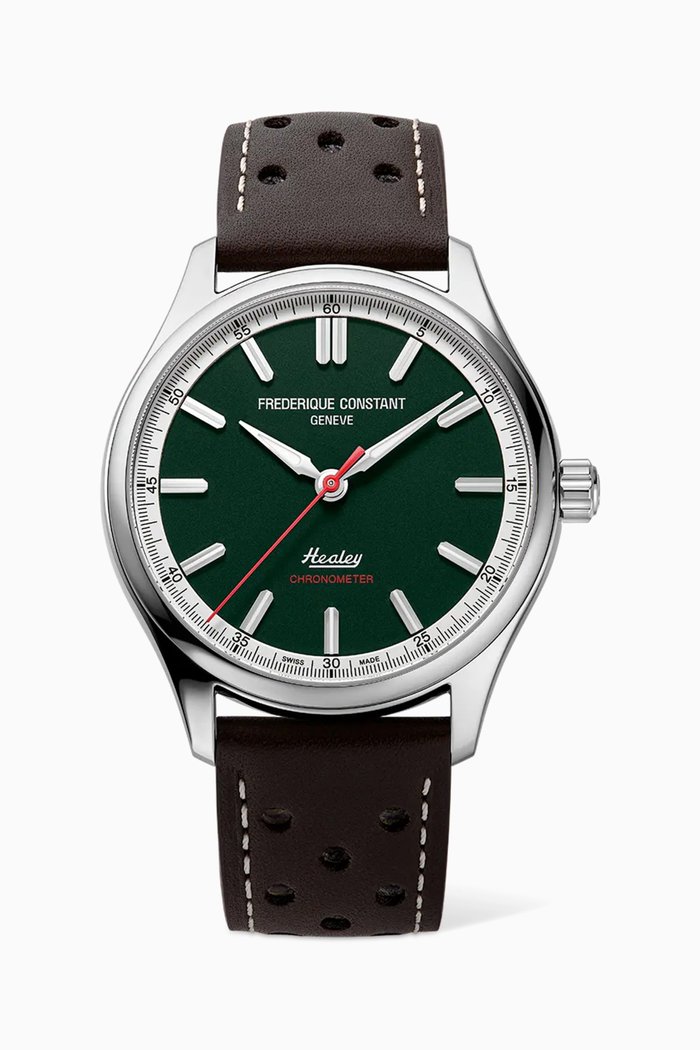 

Vintage Rally Healey Automatic Watch, 40mm, Green