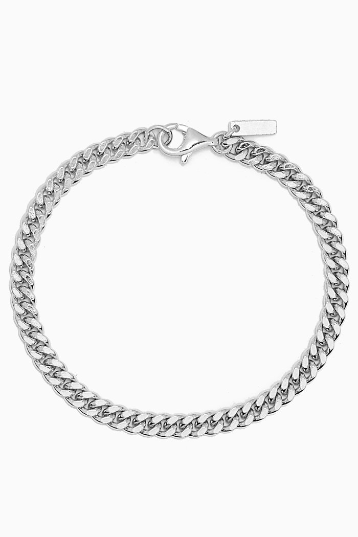 

Mini Cuban Bracelet in Sterling Silver