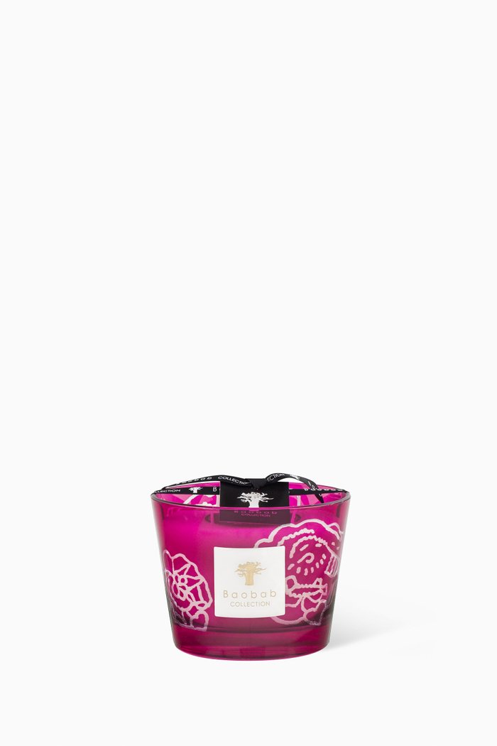 

Roses Burgundy Max 10 Candle Collectible, 500g, Colourless