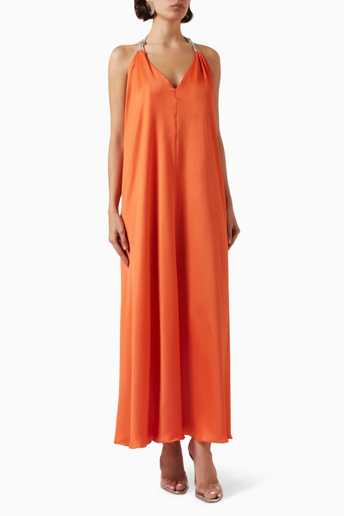 Bellini Maxi Dress, Orange