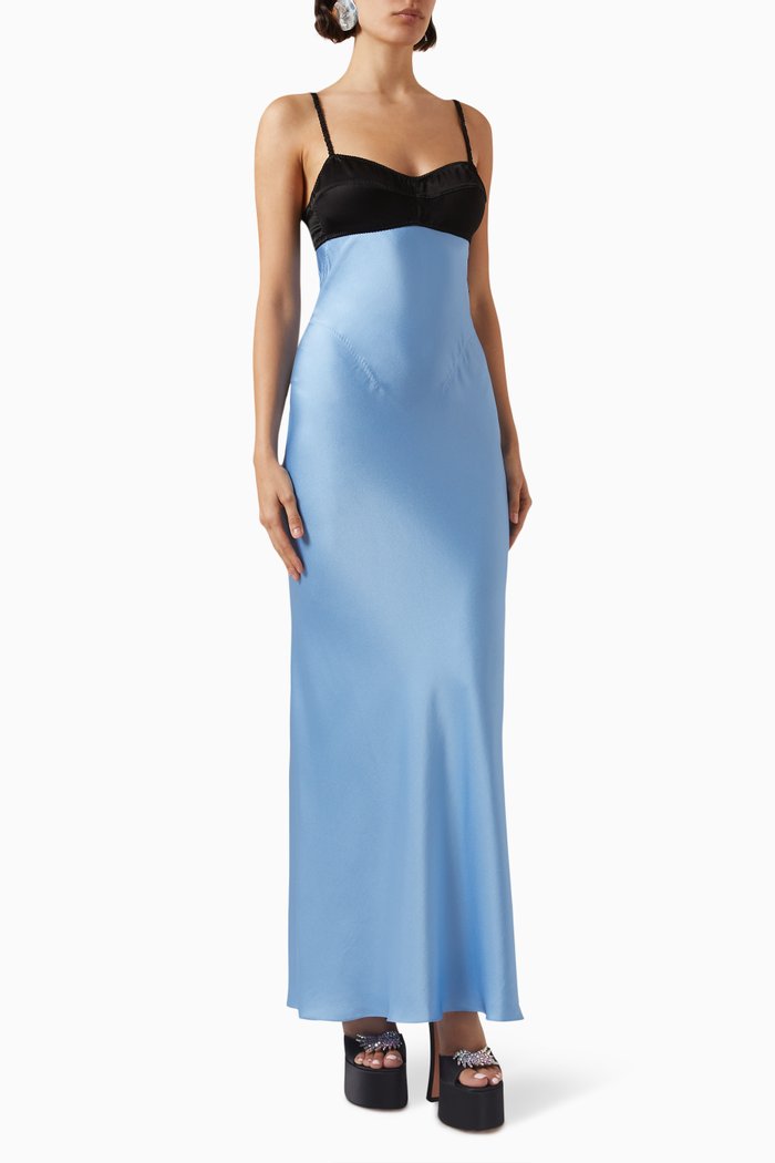 Betty Maxi Dress, Blue