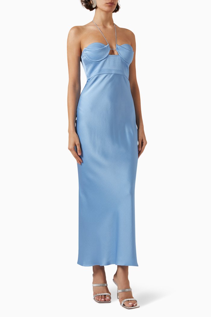 

Sarah Midi Dress, Blue
