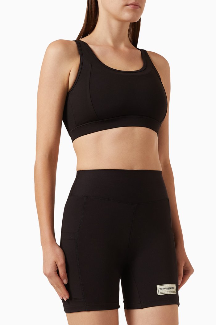 

Core Sports Bra in Softskin100©, Black