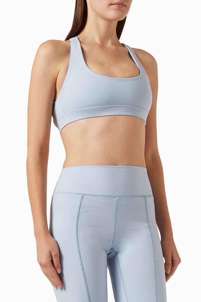 

Lulu Sports Bra in Softskin100©, Blue