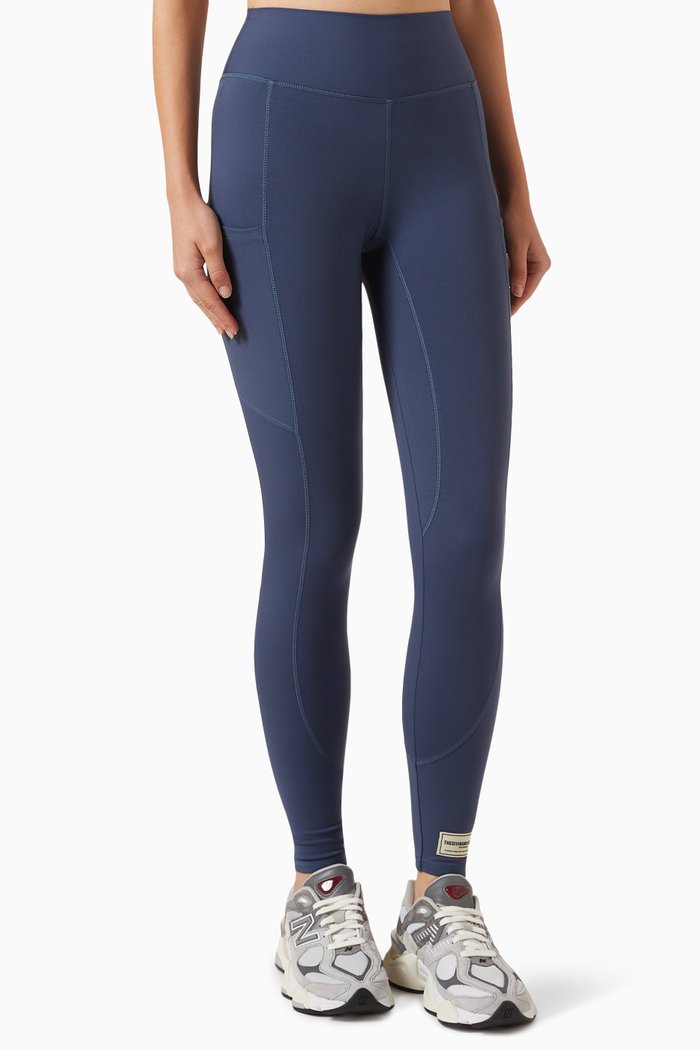 

Recycled 24 Leggings in Softskin100©, Blue