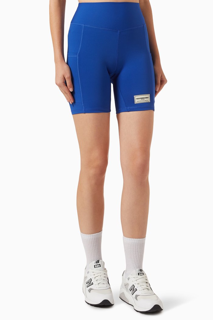 

Biker Shorts in Softskin100©, Blue