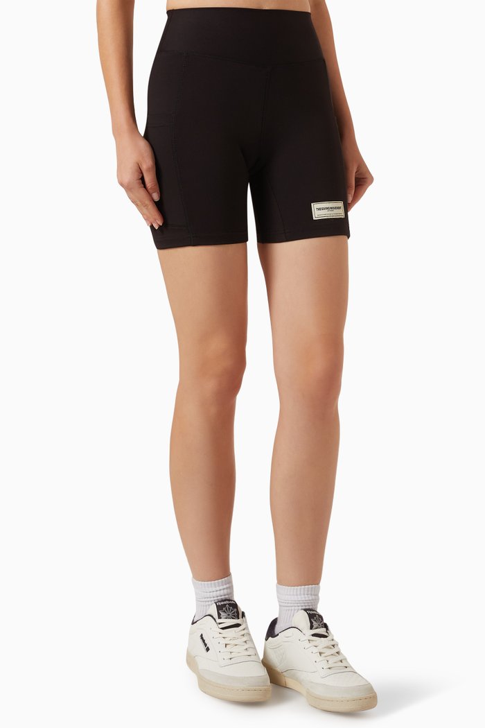 

Biker Shorts in Softskin100©, Black