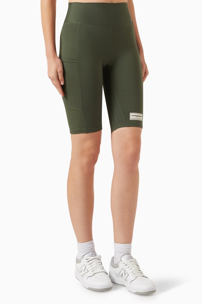 

Biker Shorts in Softskin100©, Green