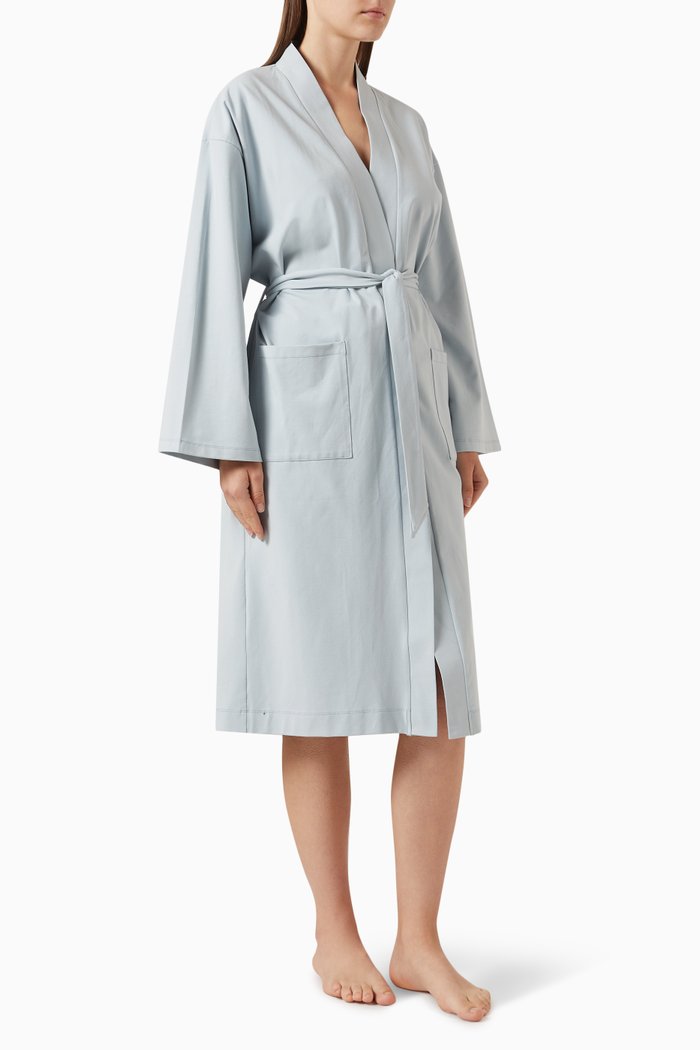 

Night Gown in Organic Cotton Jersey, Blue