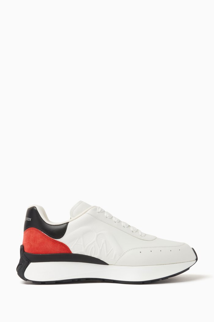

Sprint Runner Sneakers in Nappa, Multicolour