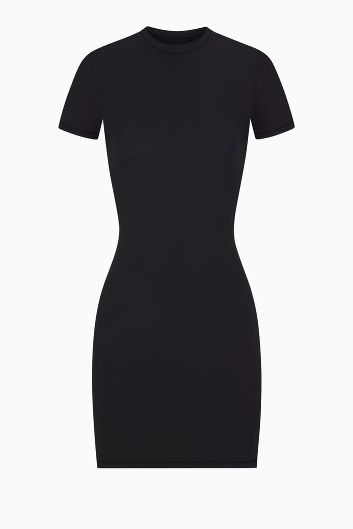 Fits Everybody Mini T-shirt Dress, Black