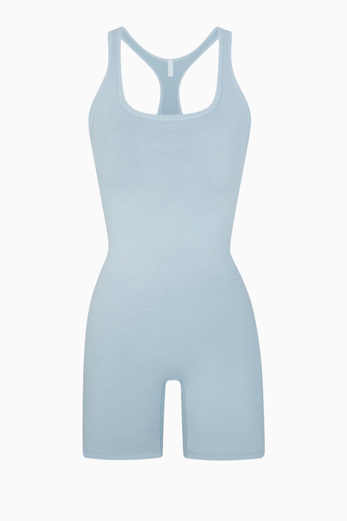 Outdoor Mid-thigh Onesie, Blue
