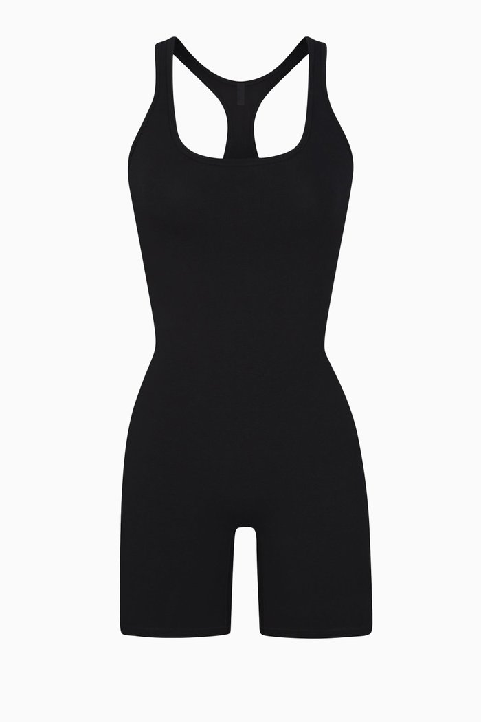 

Outdoor Mid-thigh Onesie, Black