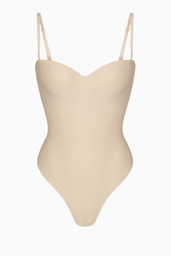 

Underwire Thong Bodysuit, Neutral