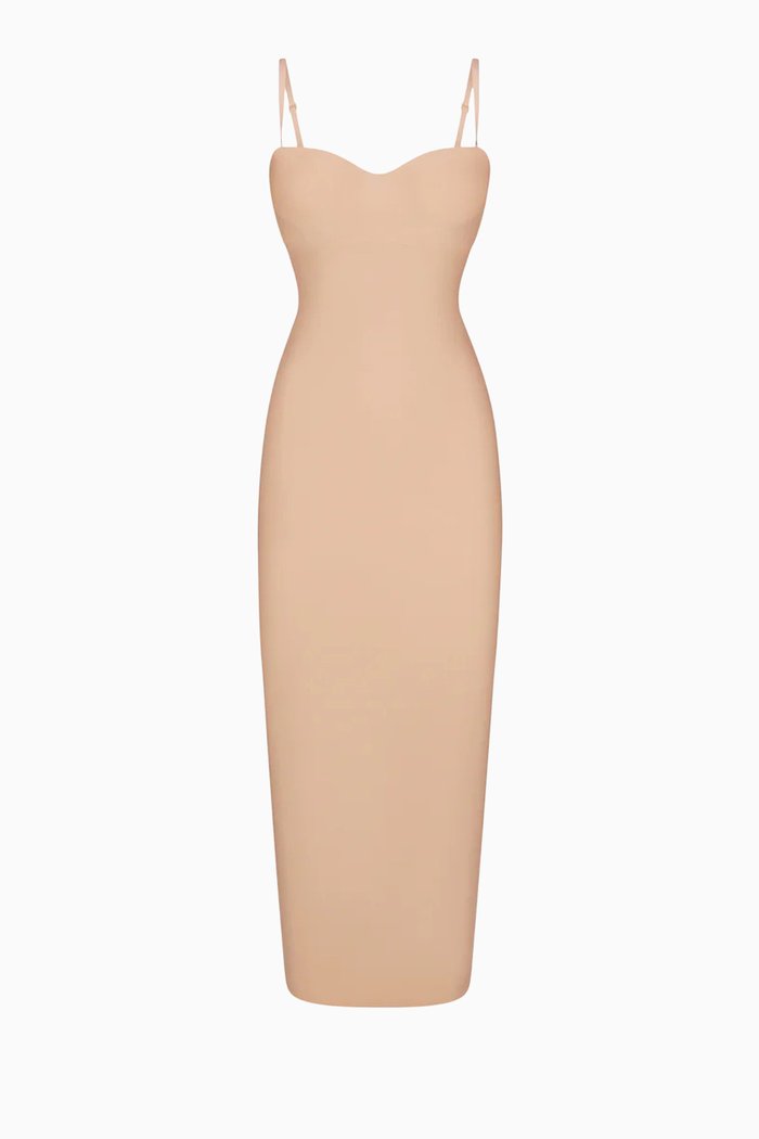 

Moulded Underwire Maxi Dress, Grey