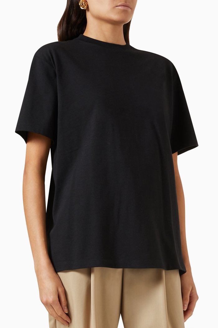 

Vittoria T-shirt in Cotton-jersey, Black