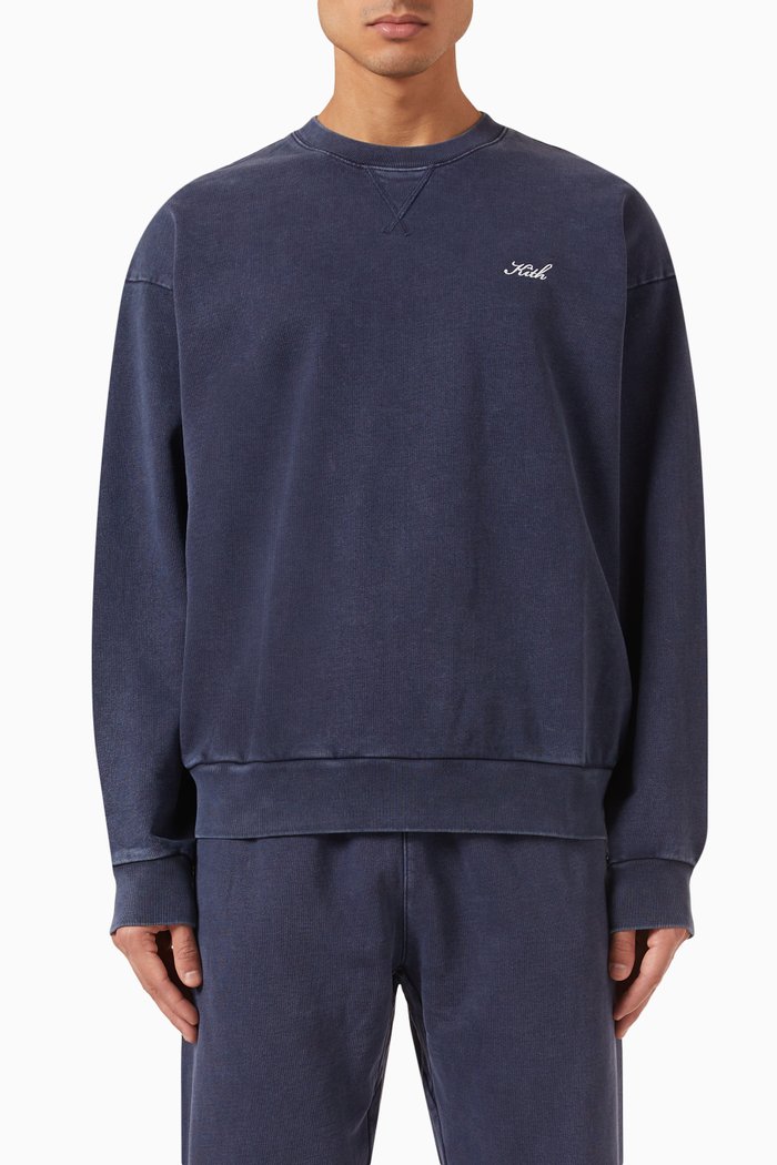 

Nelson Sweatshirt in Cotton-fleece, Blue