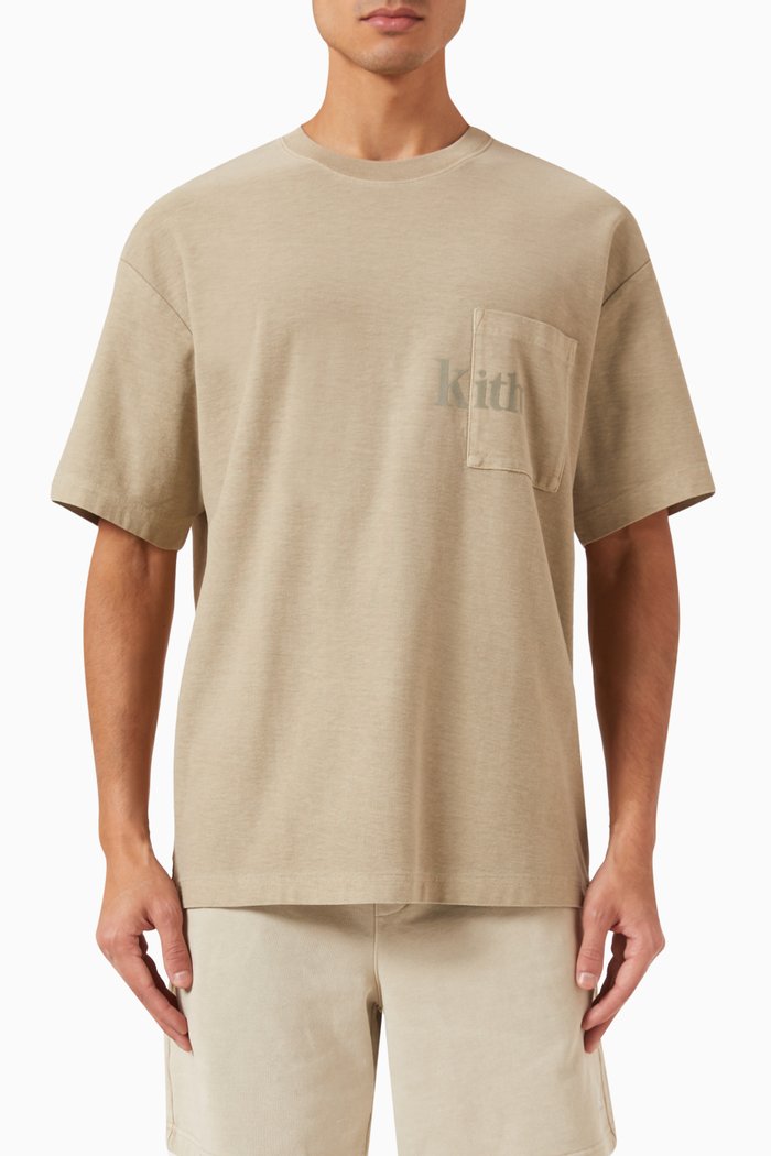 

Quinn Logo T-shirt in Cotton-jersey, Neutral