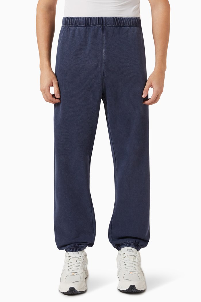 Neslon Sweatpants in Cotton-fleece, Blue
