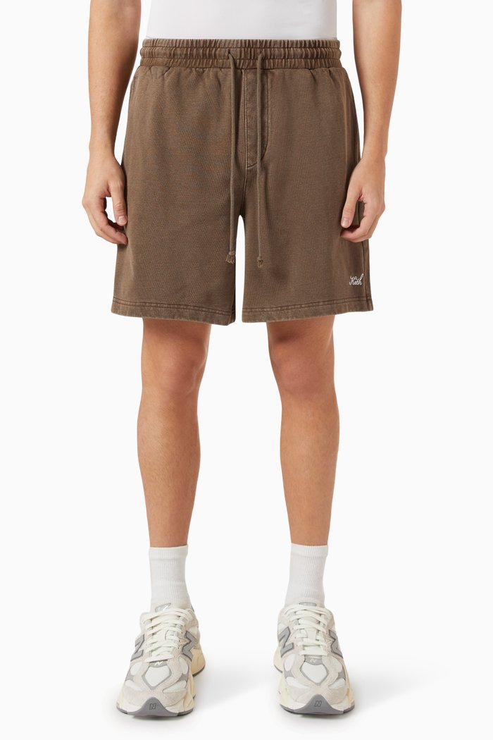 

Curtis Shorts in Cotton-fleece, Brown