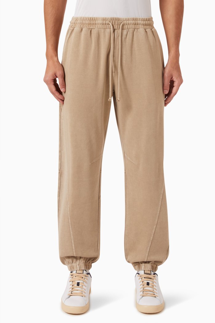 

Crystal Wash Mercer 8 Sweatpants in Cotton-blend Interlock, Neutral