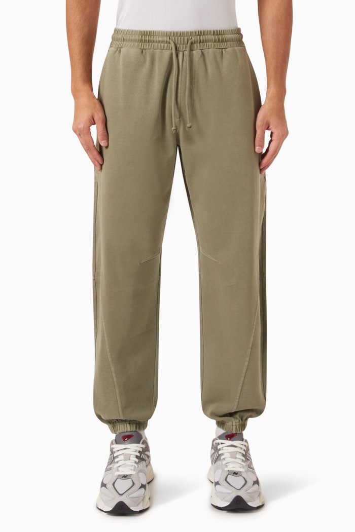 

Crystal Wash Mercer 8 Sweatpants in Cotton-blend Interlock, Green