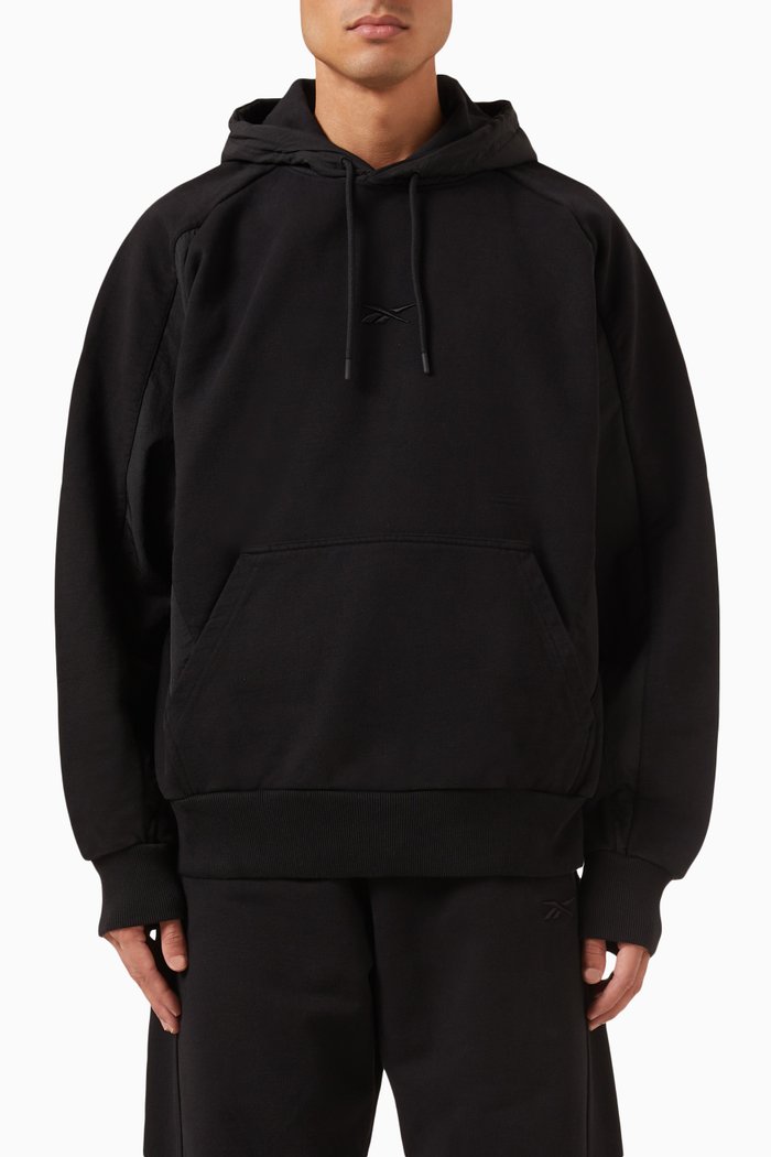 

Blocked Hoodie, Black