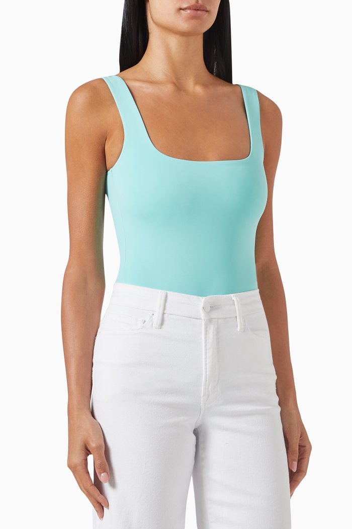 

Modern Tank Bodysuit in Scuba, Blue